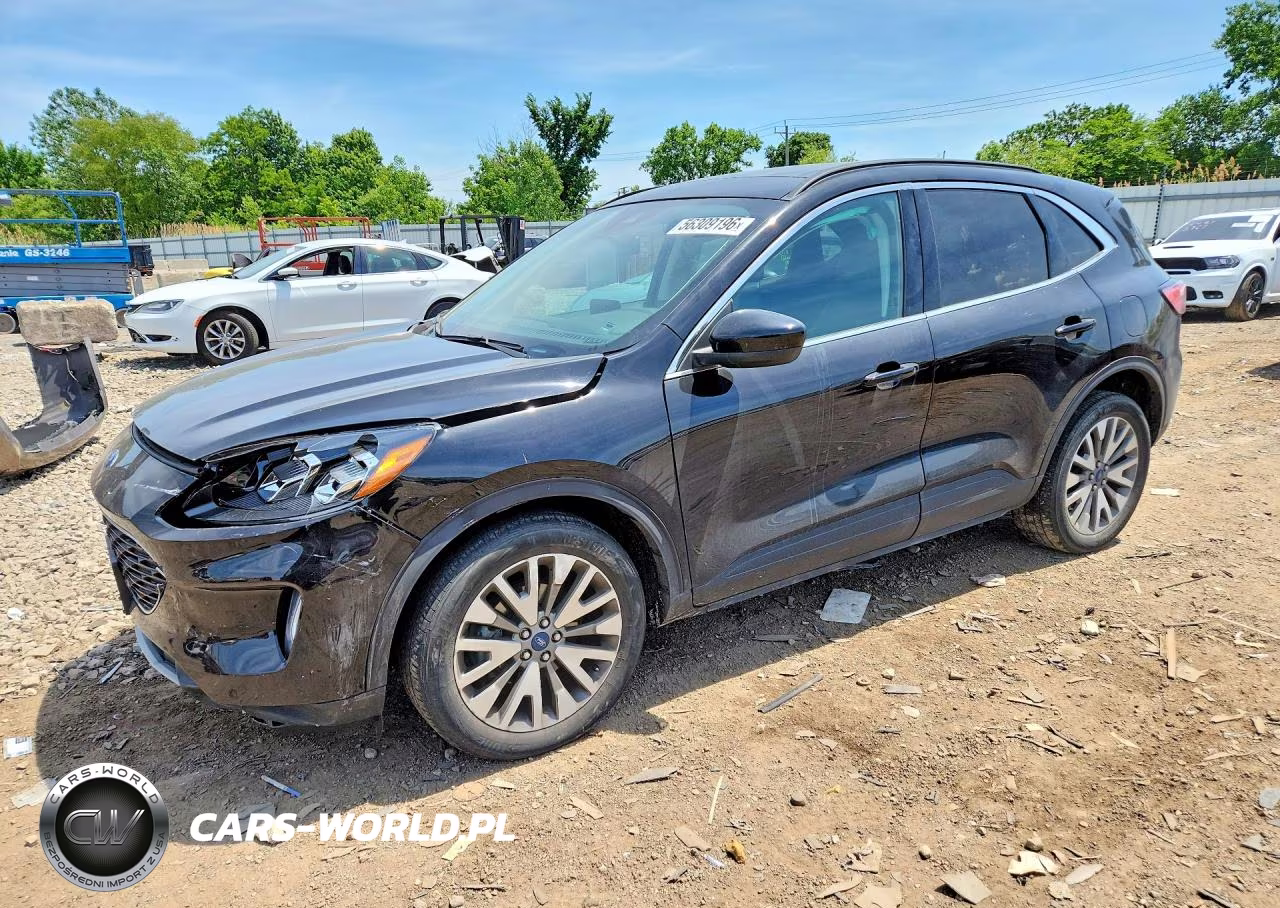2022 Ford Escape Titanium VIN:1FMCU9J92NUB87000 - 1