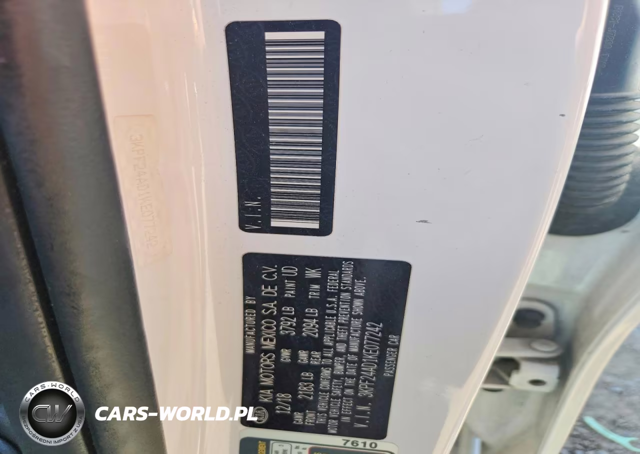 2019 Kia Forte Lxs VIN:3KPF24AD1KE077242 - 13