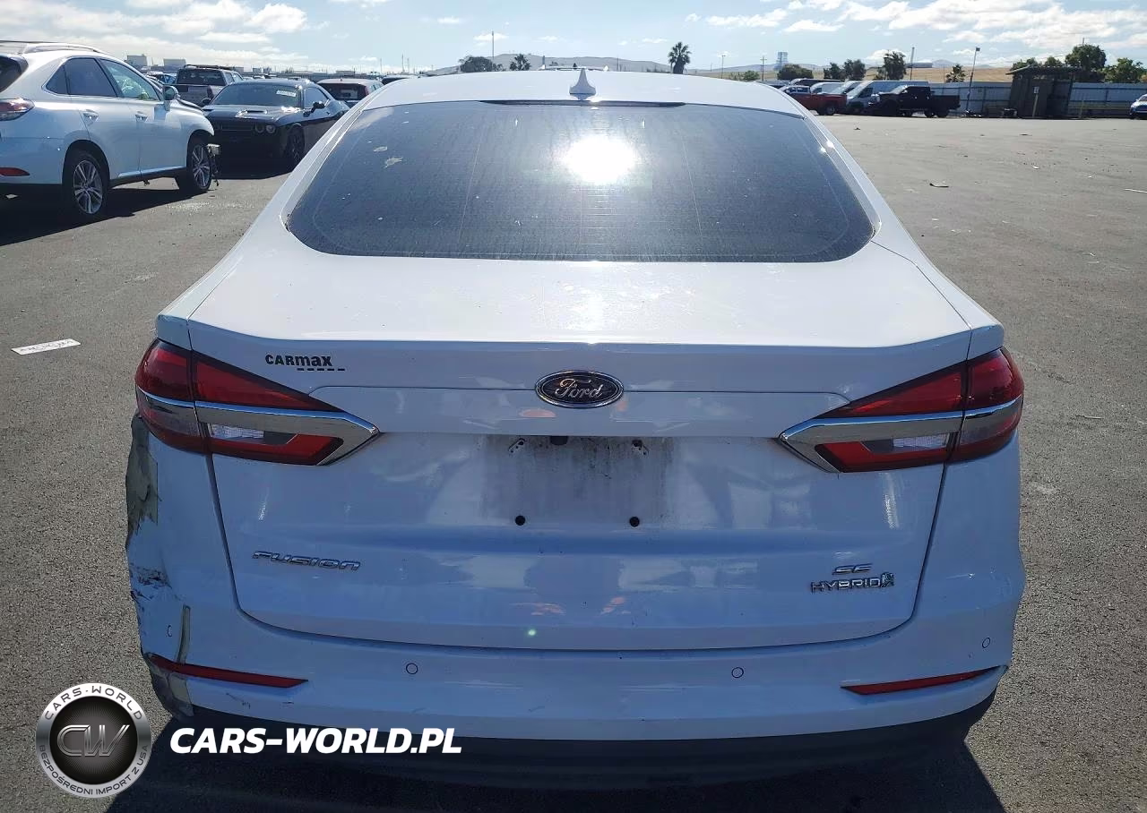 2019 Ford Fusion Se VIN:3FA6P0LU7KR188996 - 6
