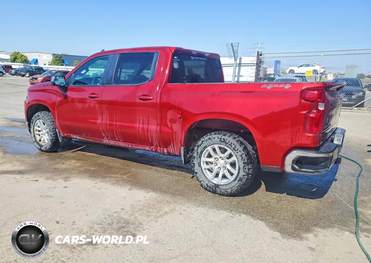 2021 Chevrolet Silverado K1500 Lt VIN:3GCUYDET8MG145762 - 2