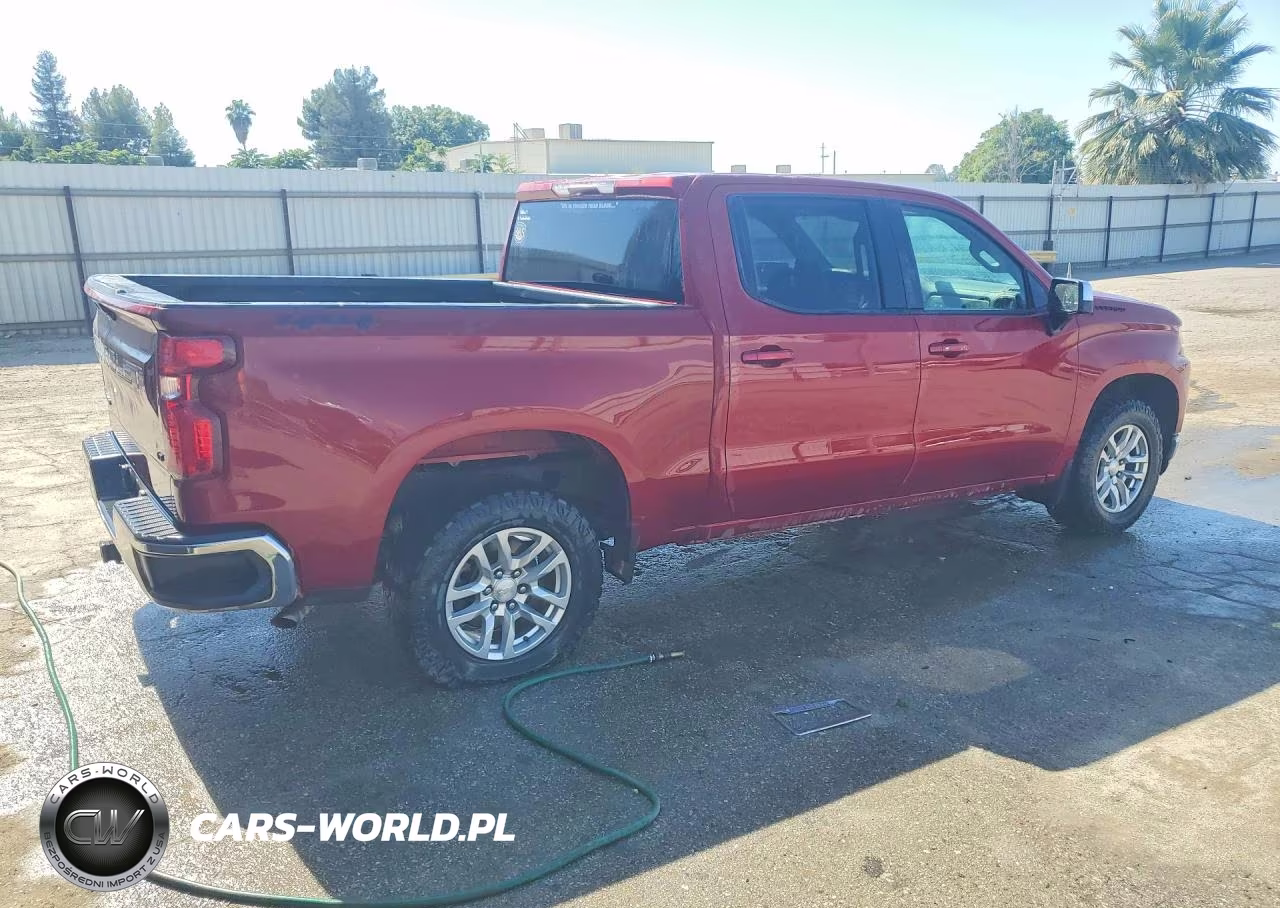 2021 Chevrolet Silverado K1500 Lt VIN:3GCUYDET8MG145762 - 3