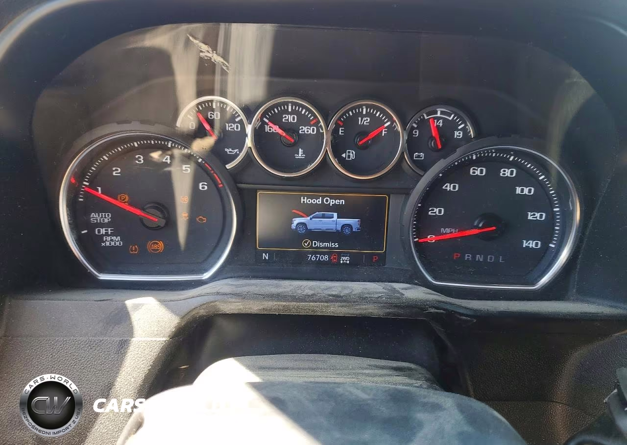 2021 Chevrolet Silverado K1500 Lt VIN:3GCUYDET8MG145762 - 9