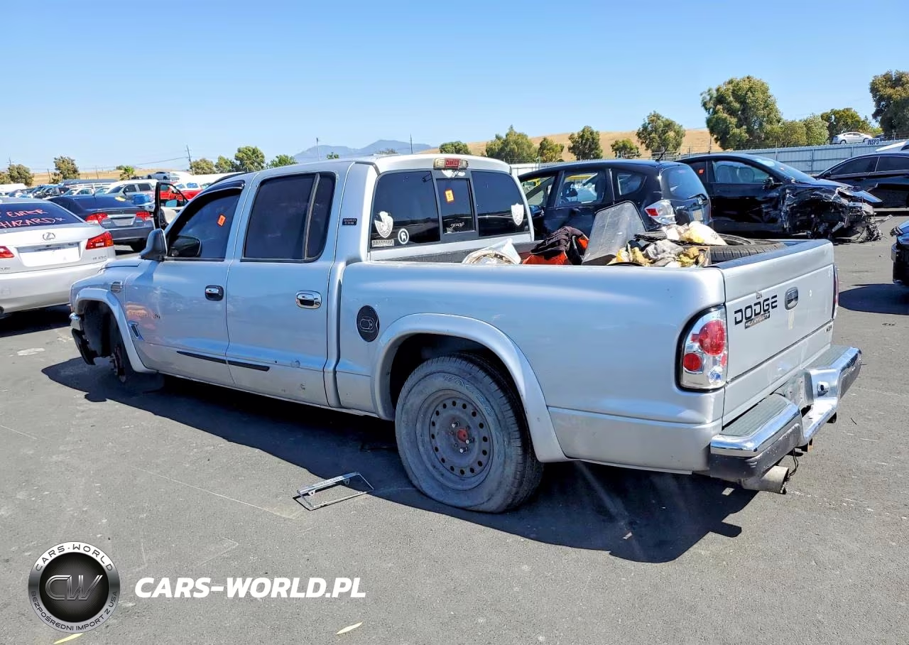 2002 Dodge Dakota Quad Slt VIN:1B7HL48X22S603817 - 2