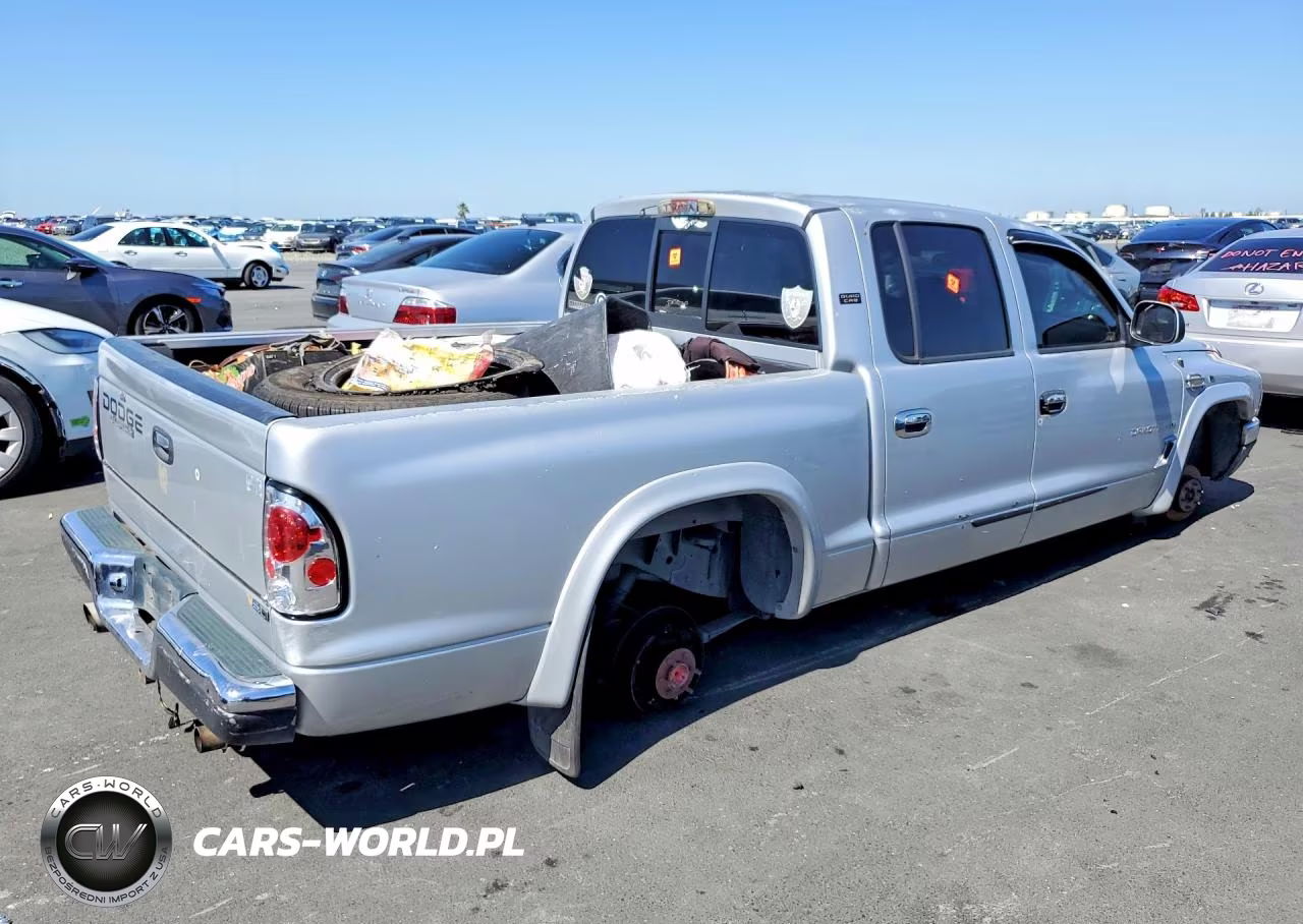2002 Dodge Dakota Quad Slt VIN:1B7HL48X22S603817 - 3