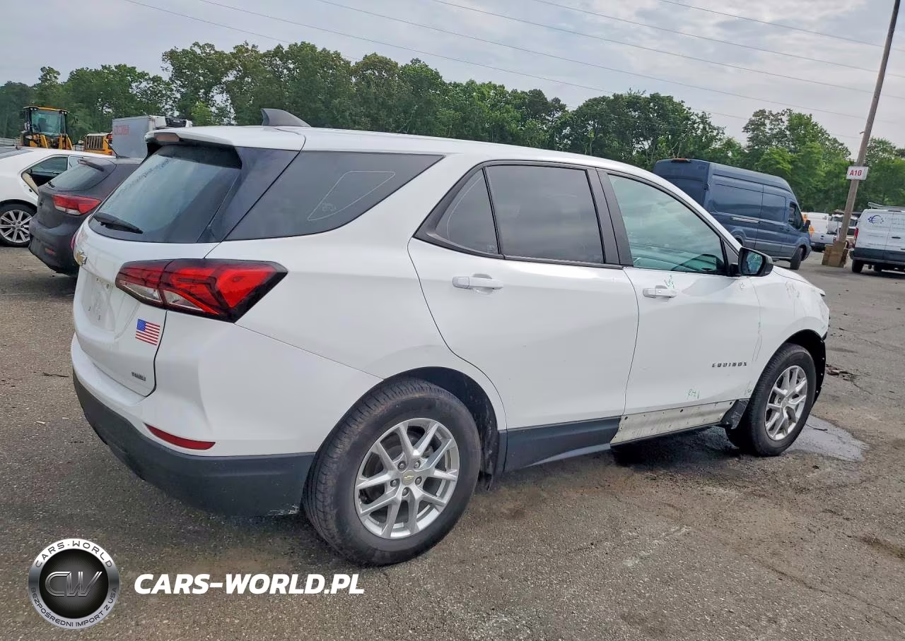 2022 Chevrolet Equinox Ls VIN:3GNAXSEV7NS159802 - 3