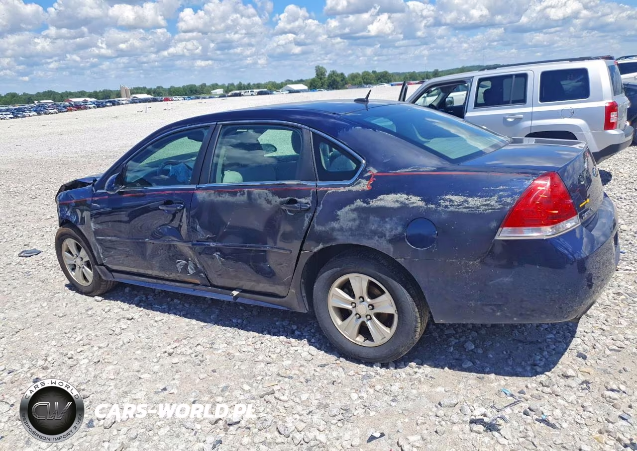 2012 Chevrolet Impala Ls VIN:2G1WA5E35C1198616 - 2