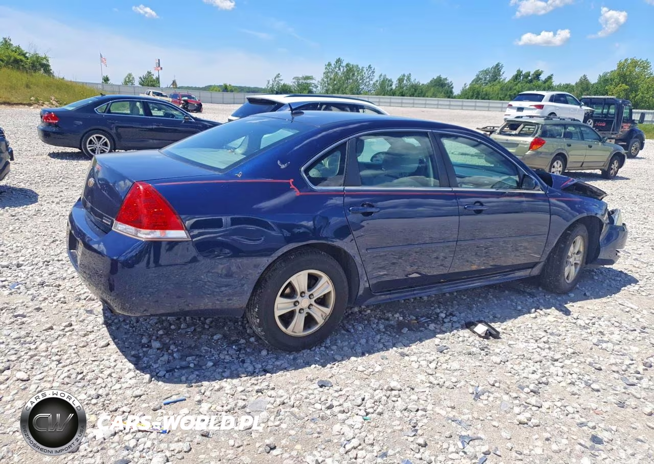 2012 Chevrolet Impala Ls VIN:2G1WA5E35C1198616 - 3