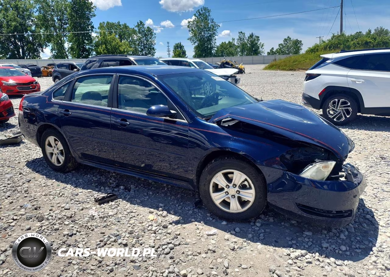 2012 Chevrolet Impala Ls VIN:2G1WA5E35C1198616 - 4