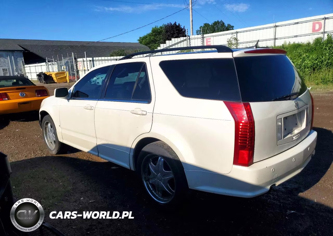 2008 Cadillac Srx VIN:1GYEE637780183941 - 2