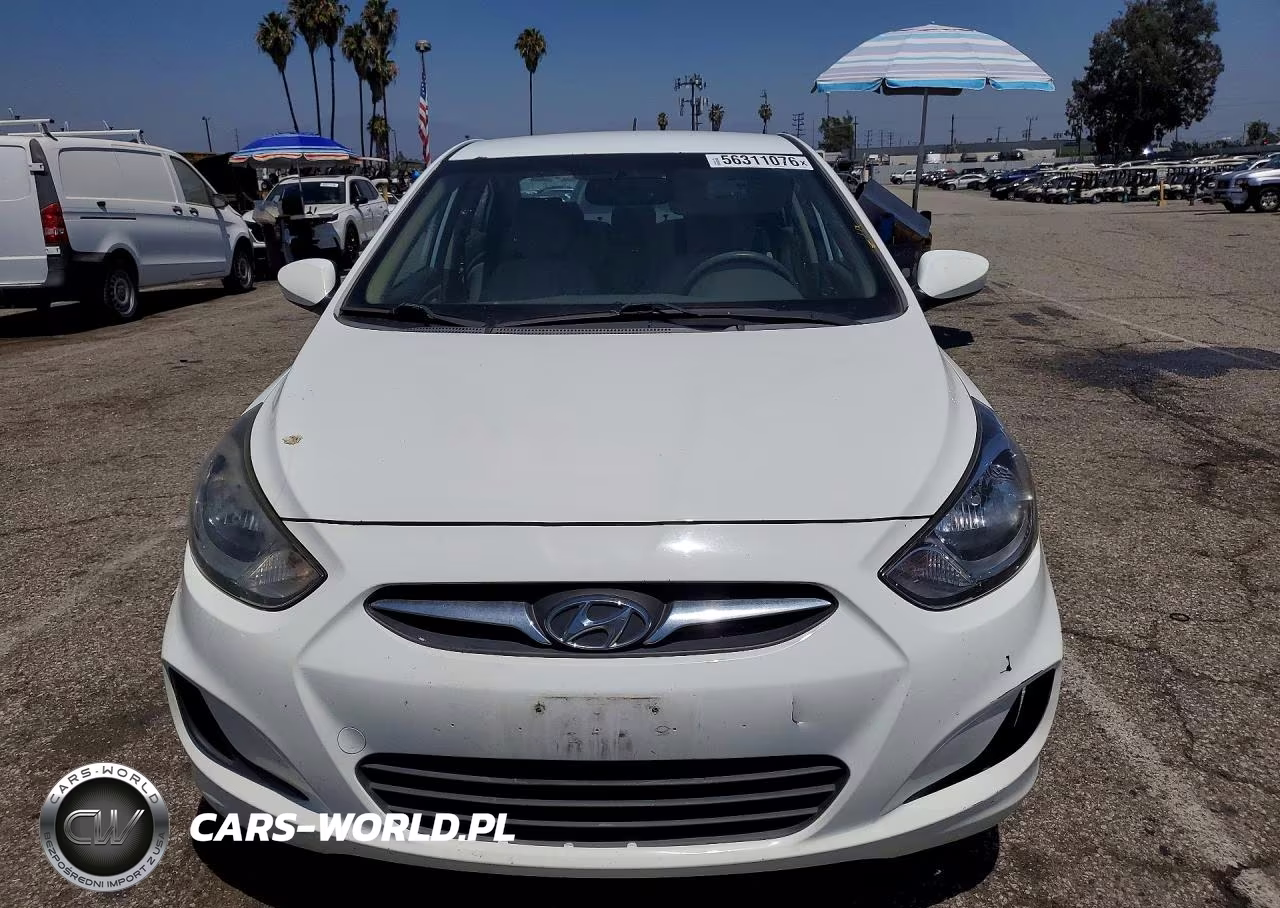 2013 Hyundai Accent Gls VIN:KMHCT4AE2DU434341 - 5