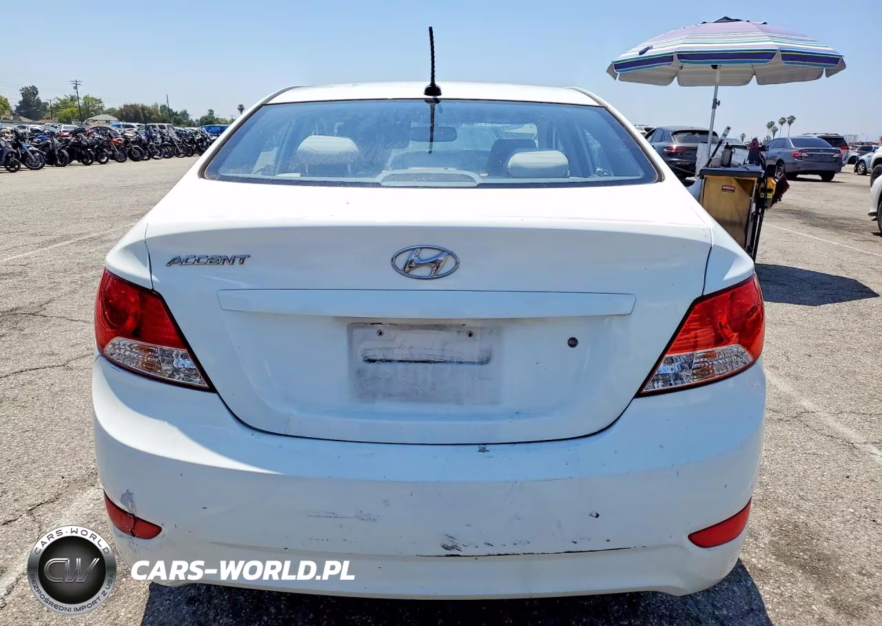 2013 Hyundai Accent Gls VIN:KMHCT4AE2DU434341 - 6