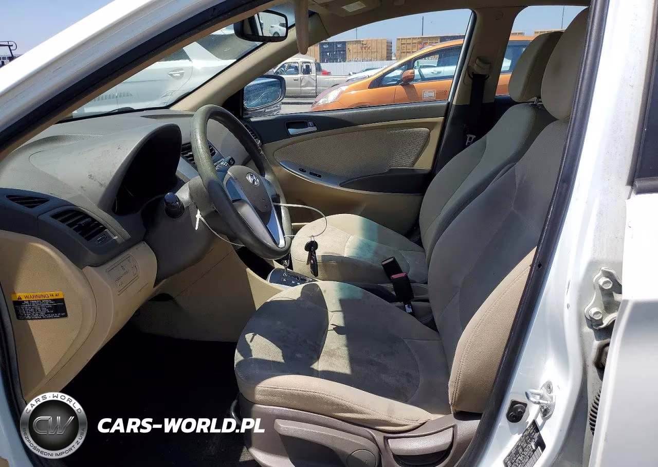 2013 Hyundai Accent Gls VIN:KMHCT4AE2DU434341 - 7