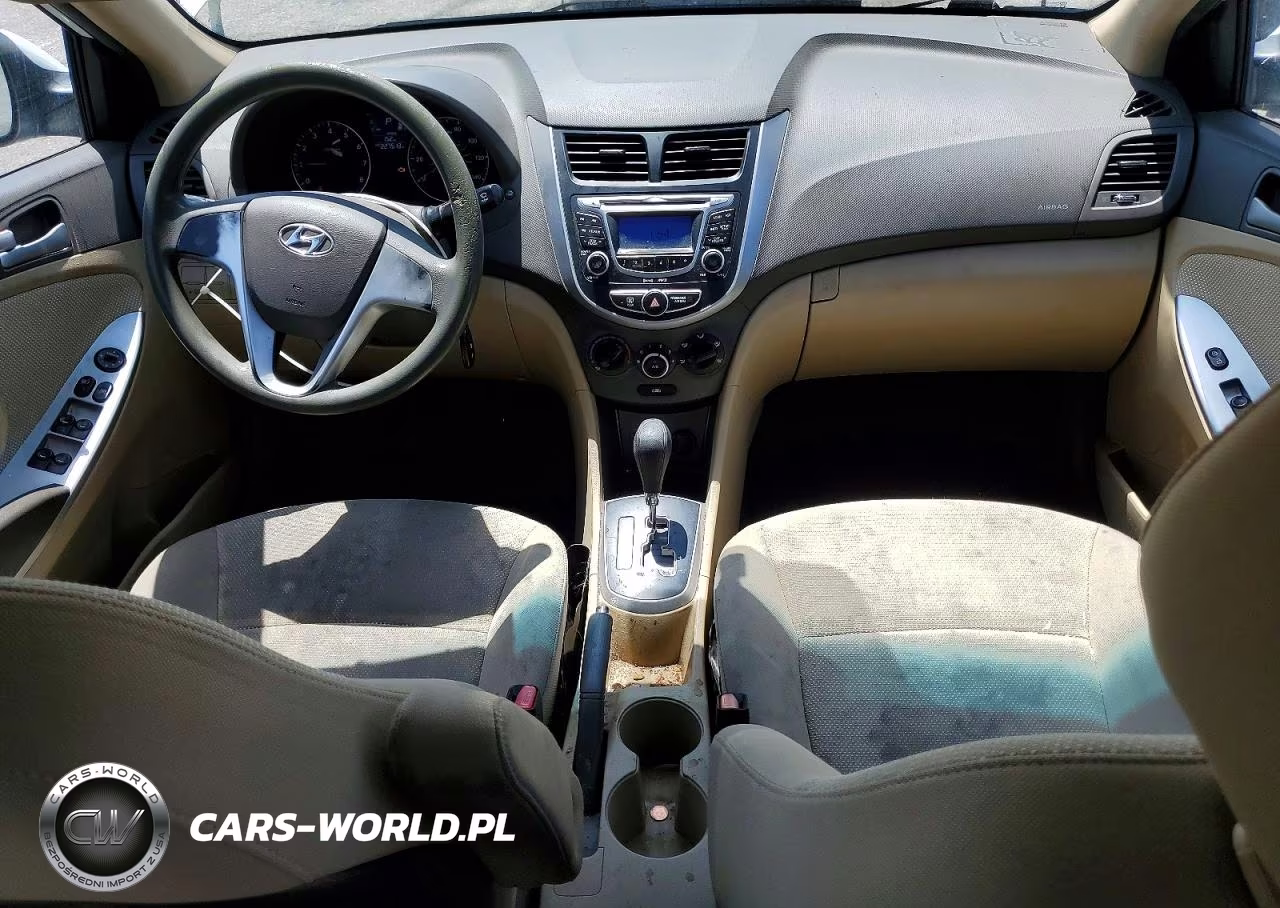 2013 Hyundai Accent Gls VIN:KMHCT4AE2DU434341 - 8