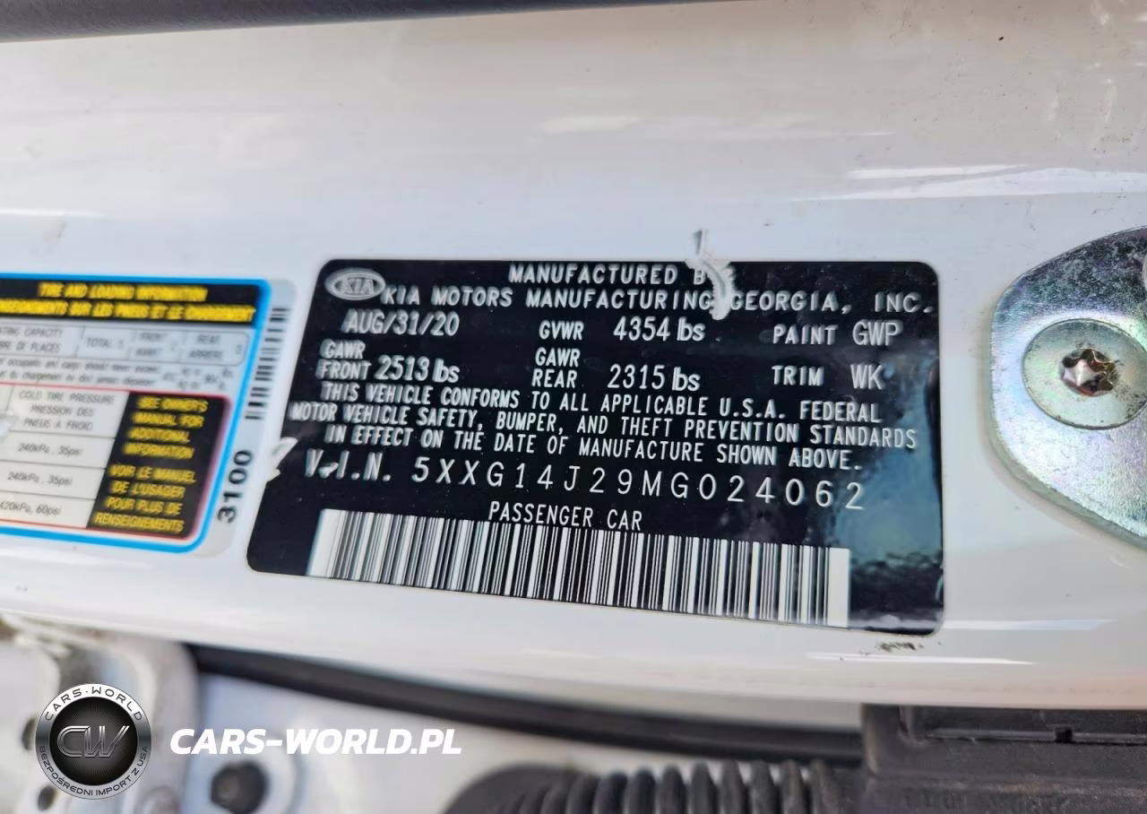 2021 Kia K5 Lxs VIN:5XXG14J29MG024062 - 12