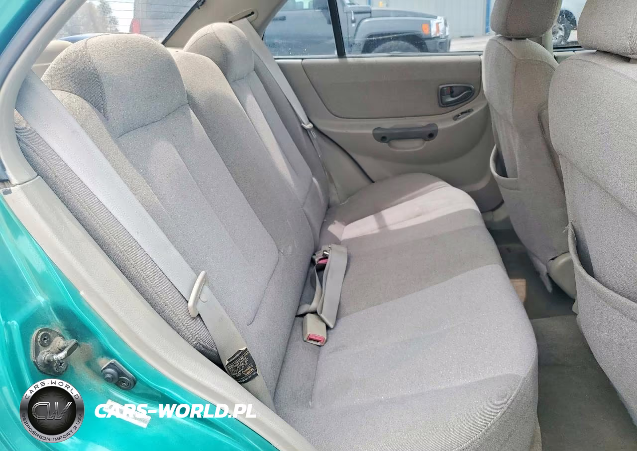 2001 Hyundai Accent Gl VIN:KMHCG45C81U178604 - 10