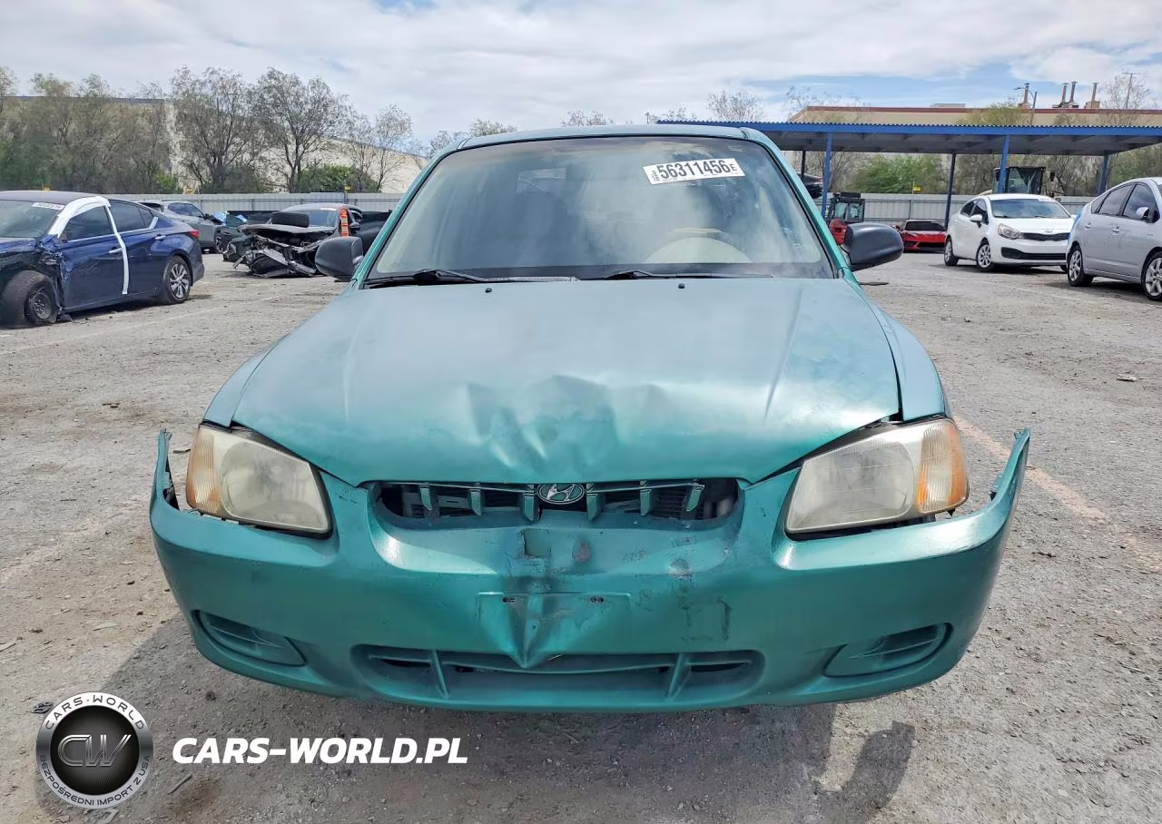 2001 Hyundai Accent Gl VIN:KMHCG45C81U178604 - 5