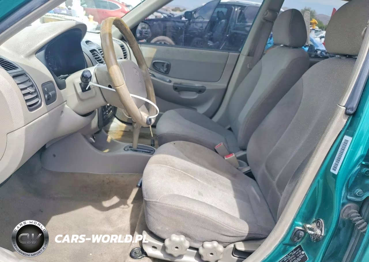 2001 Hyundai Accent Gl VIN:KMHCG45C81U178604 - 7