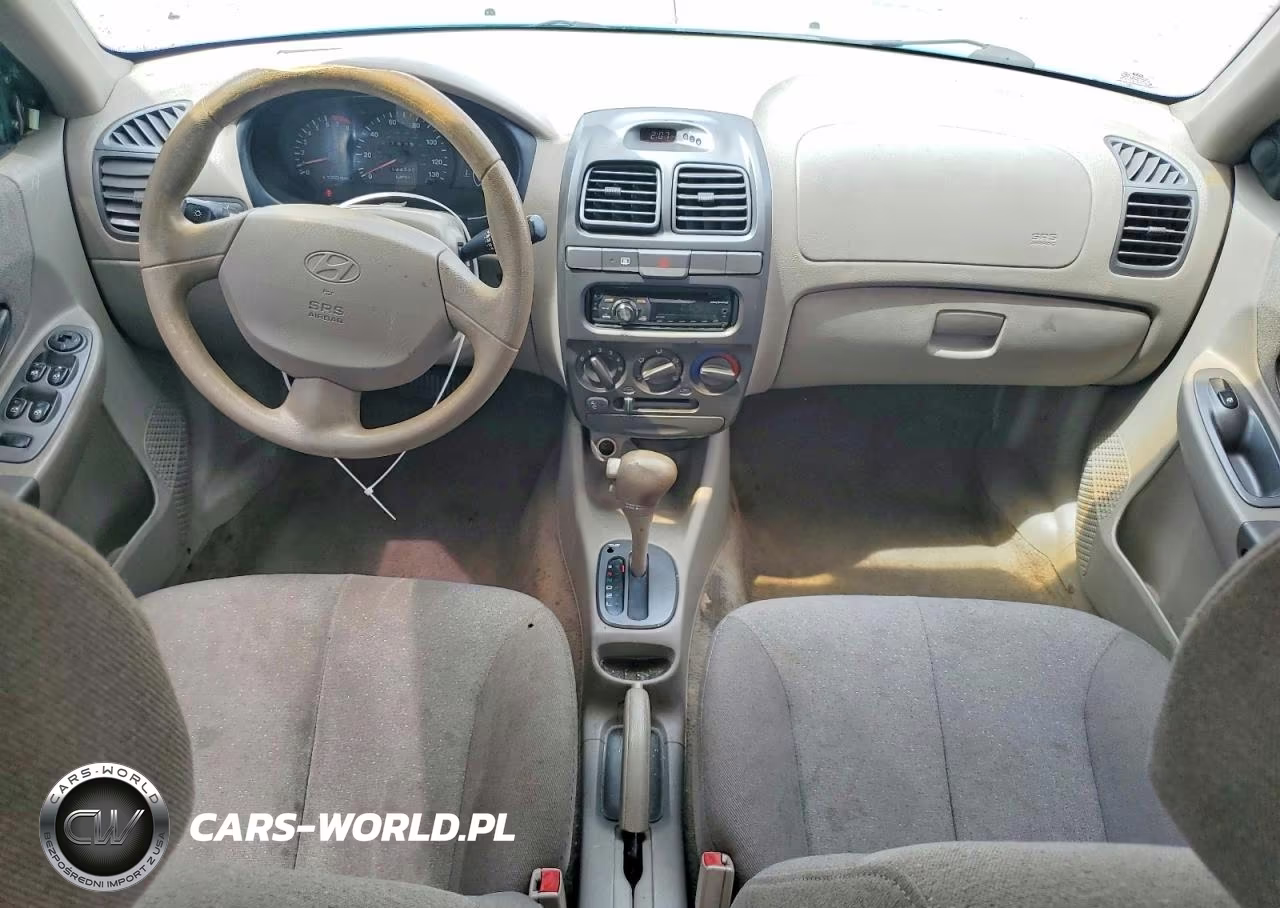 2001 Hyundai Accent Gl VIN:KMHCG45C81U178604 - 8