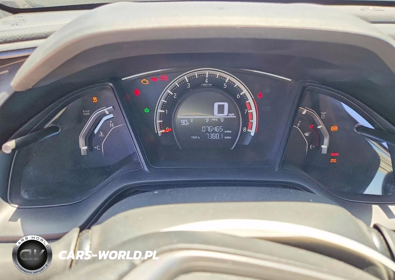 2018 Honda Civic Lx VIN:SHHFK7G23JU212235 - 9