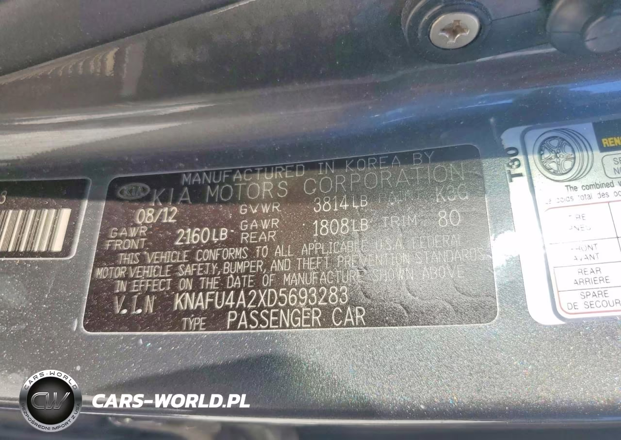 2013 Kia Forte Ex VIN:KNAFU4A2XD5693283 - 13