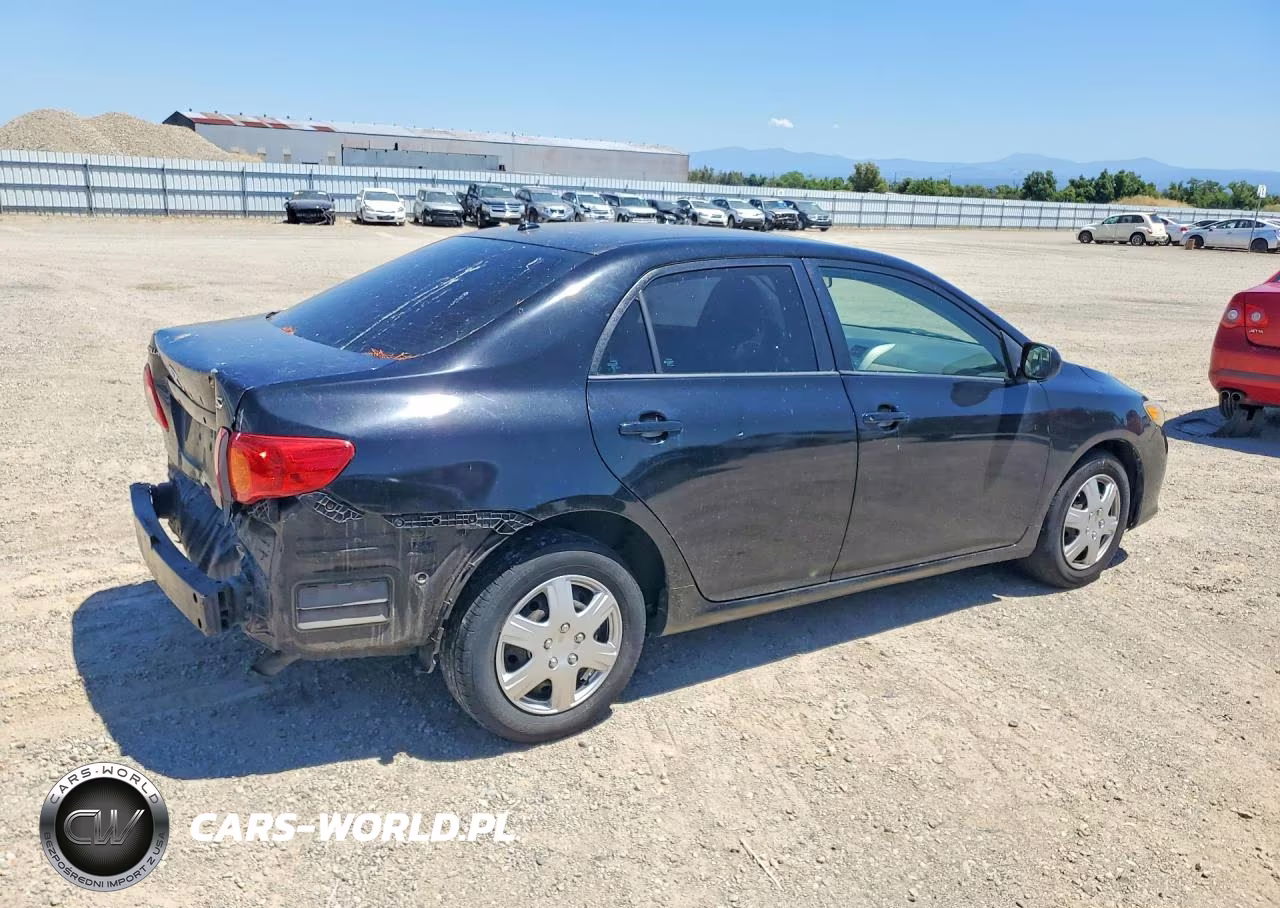 2009 Toyota Corolla Base VIN:1NXBU40E49Z096832 - 3