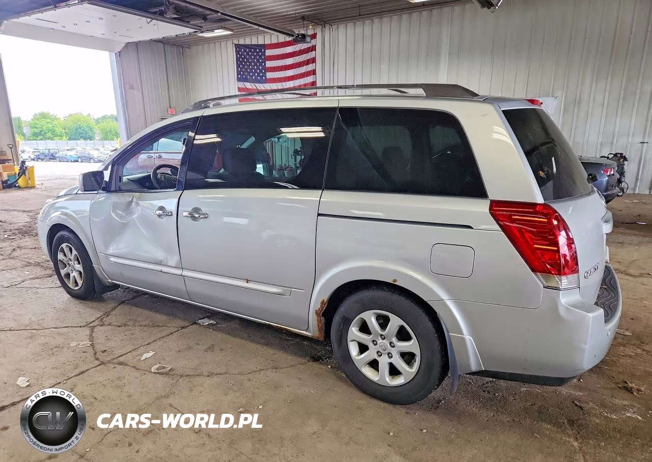 2007 Nissan Quest 3.5 VIN:5N1BV28U67N125137 - 2