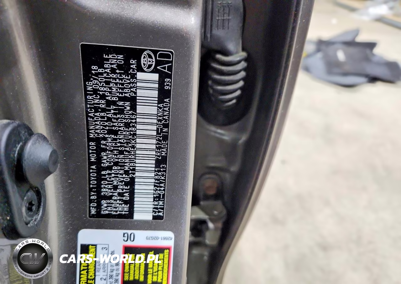 2019 Toyota Corolla Le VIN:2T1BURHE3KC183467 - 13