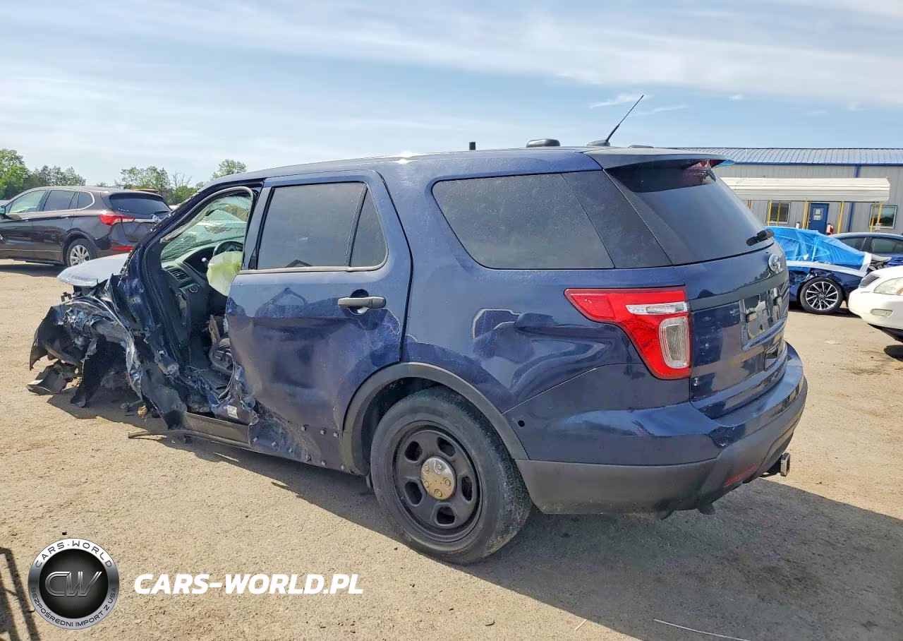 2015 Ford Explorer Police Interceptor VIN:1FM5K8AR0FGB98635 - 2