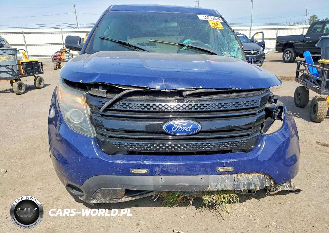 2015 Ford Explorer Police Interceptor VIN:1FM5K8AR0FGB98635 - 5