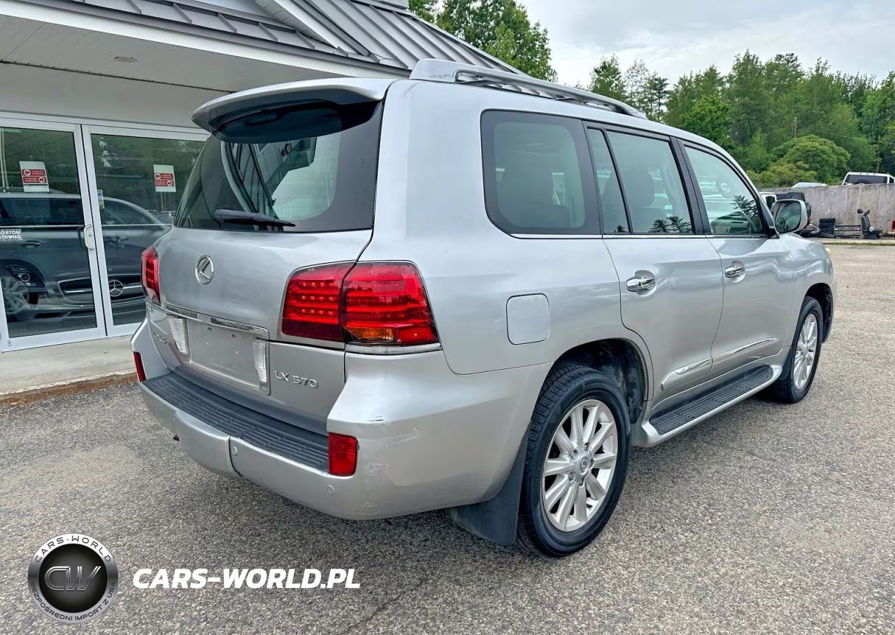 2008 Lexus Lx 570 VIN:JTJHY00WX84007796 - 4