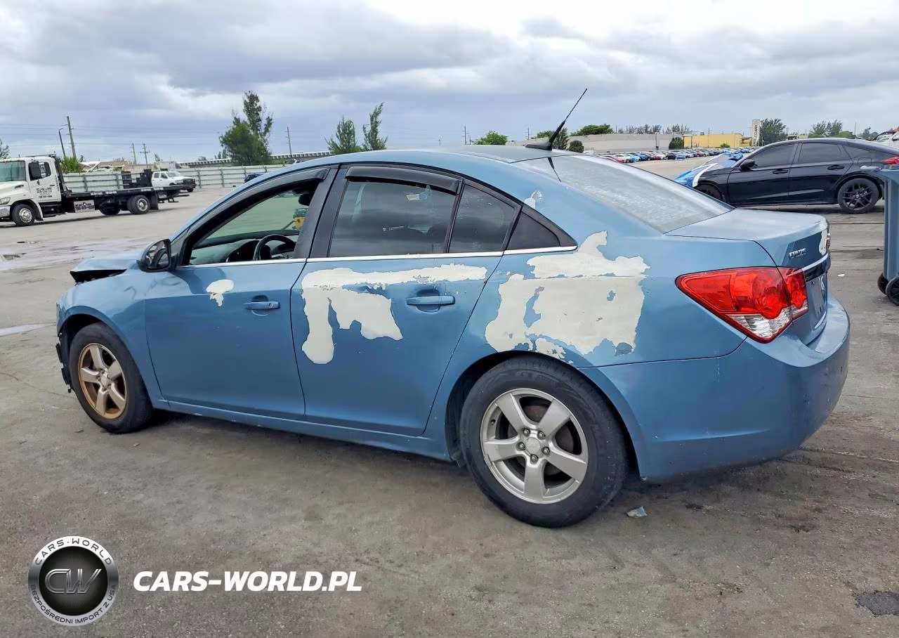 2012 Chevrolet Cruze Lt VIN:1G1PF5SC2C7298539 - 2