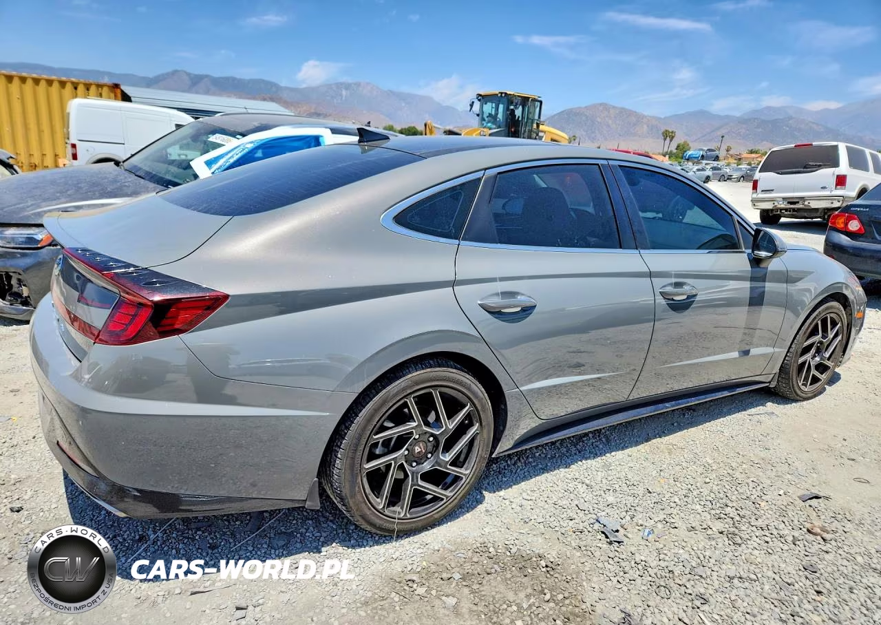 2022 Hyundai Sonata Sel VIN:KMHL14JA2NA232654 - 3