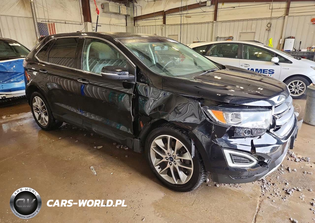 2017 Ford Edge Titanium VIN:2FMPK4K84HBB15287 - 4