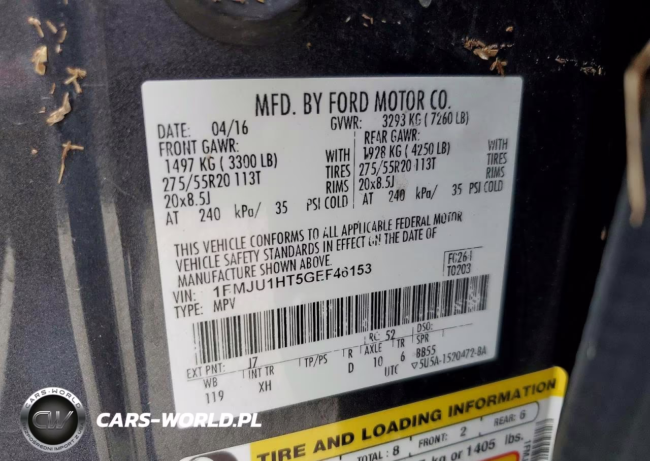 2019 Ford Expedition VIN:1FMJU1HT5GEF46153 - 12