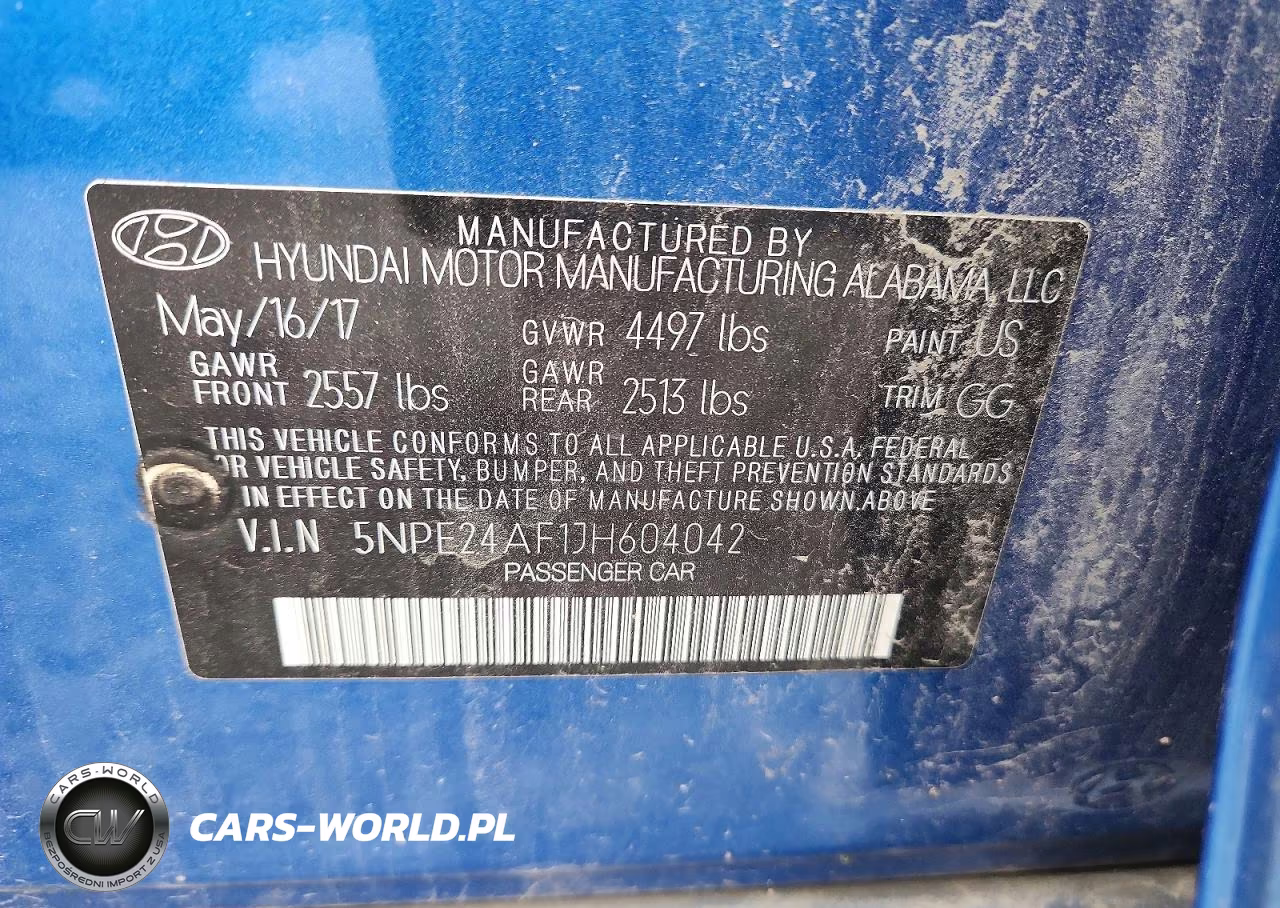 2018 Hyundai Sonata Se VIN:5NPE24AF1JH604042 - 12
