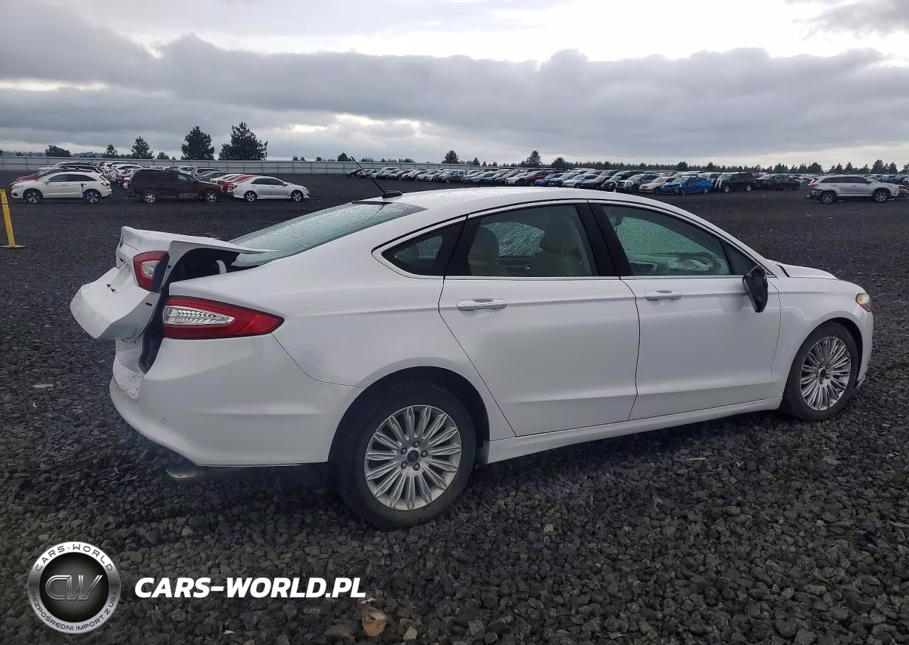 2016 Ford Fusion Se Phev VIN:3FA6P0PUXGR320893 - 3