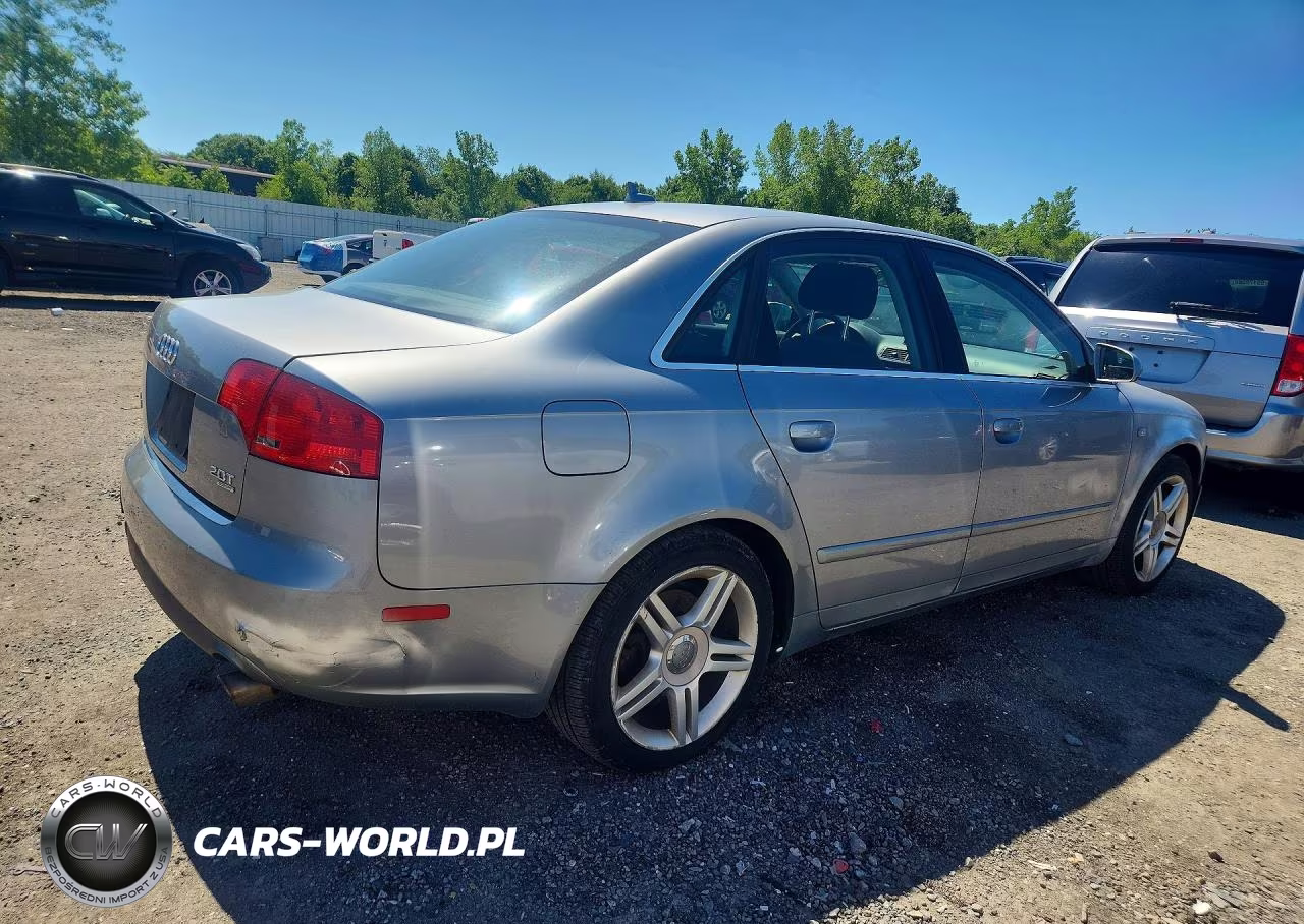 2007 Audi A4 2.0T Quattro VIN:WAUDF78E27A066690 - 3