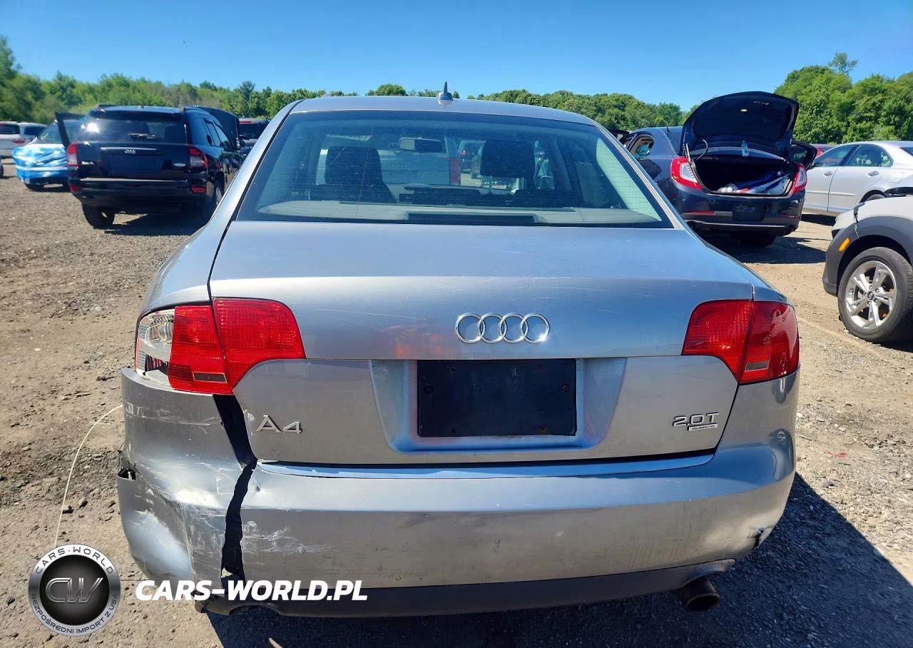 2007 Audi A4 2.0T Quattro VIN:WAUDF78E27A066690 - 6