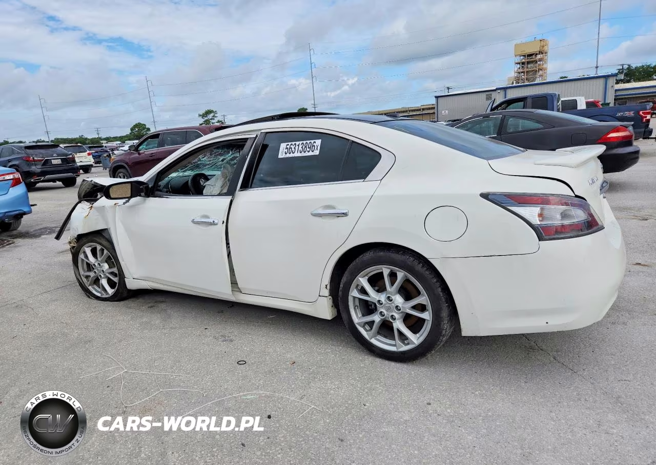 2012 Nissan Maxima S VIN:1N4AA5AP5CC830749 - 2