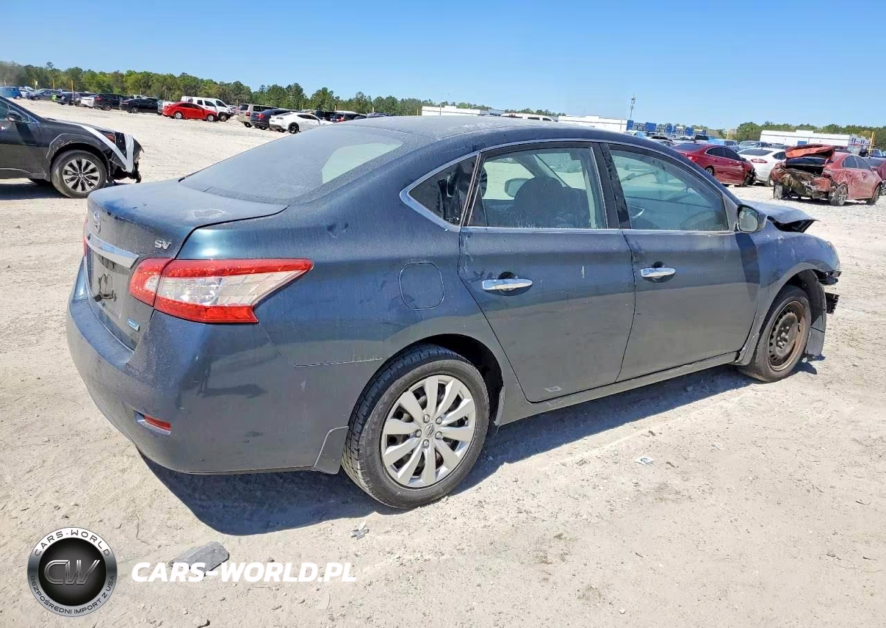 2014 Nissan Sentra Sv VIN:3N1AB7AP6EY310866 - 3