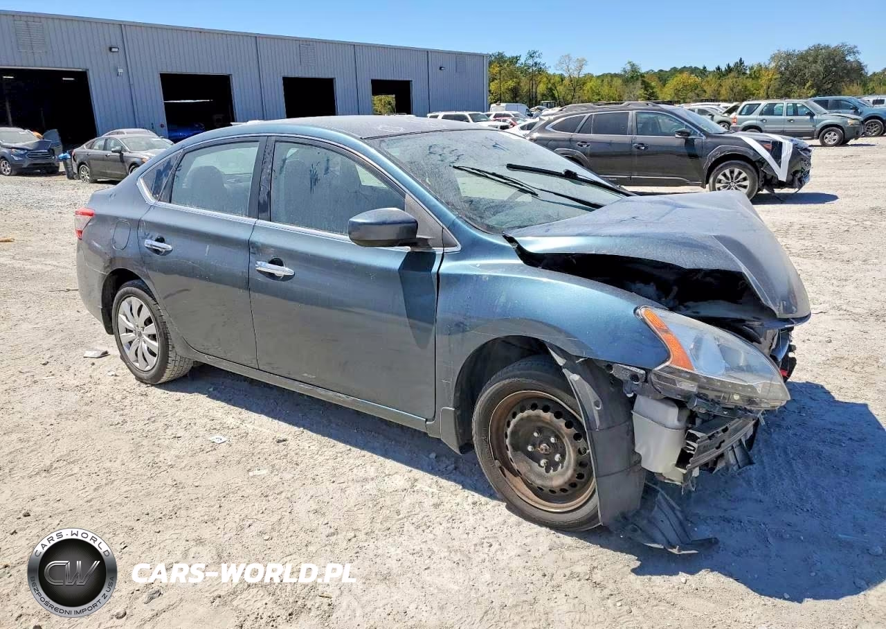 2014 Nissan Sentra Sv VIN:3N1AB7AP6EY310866 - 4