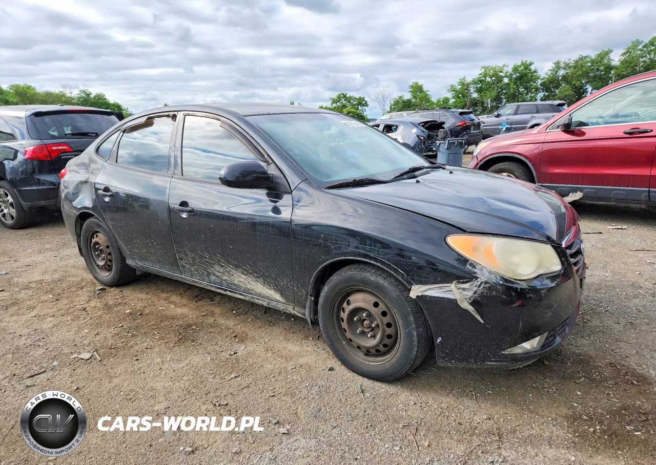 2010 Hyundai Elantra Gls VIN:KMHDU4AD8AU942348 - 4