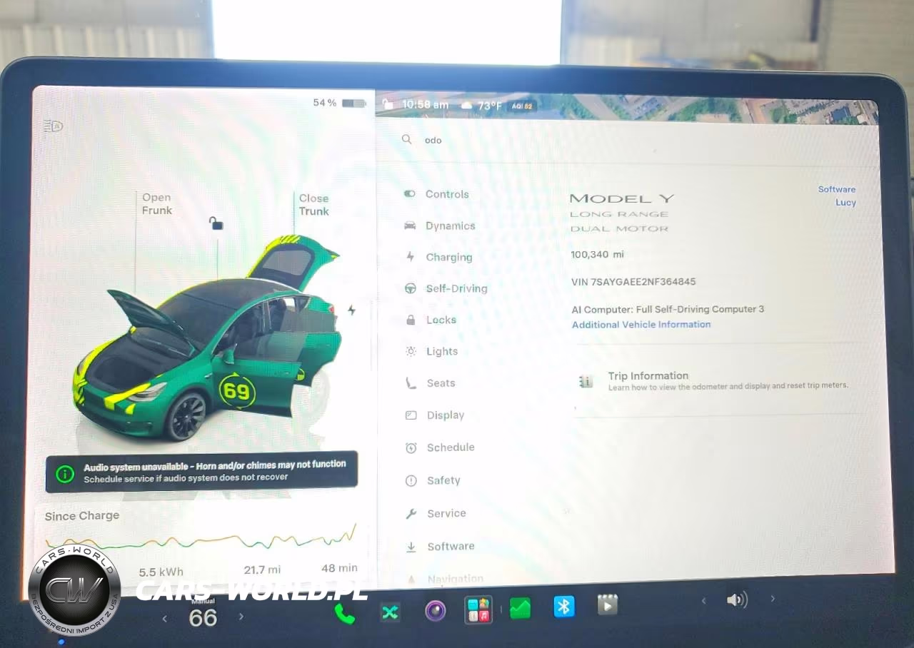 2022 Tesla Model Y VIN:7SAYGAEE2NF364845 - 9