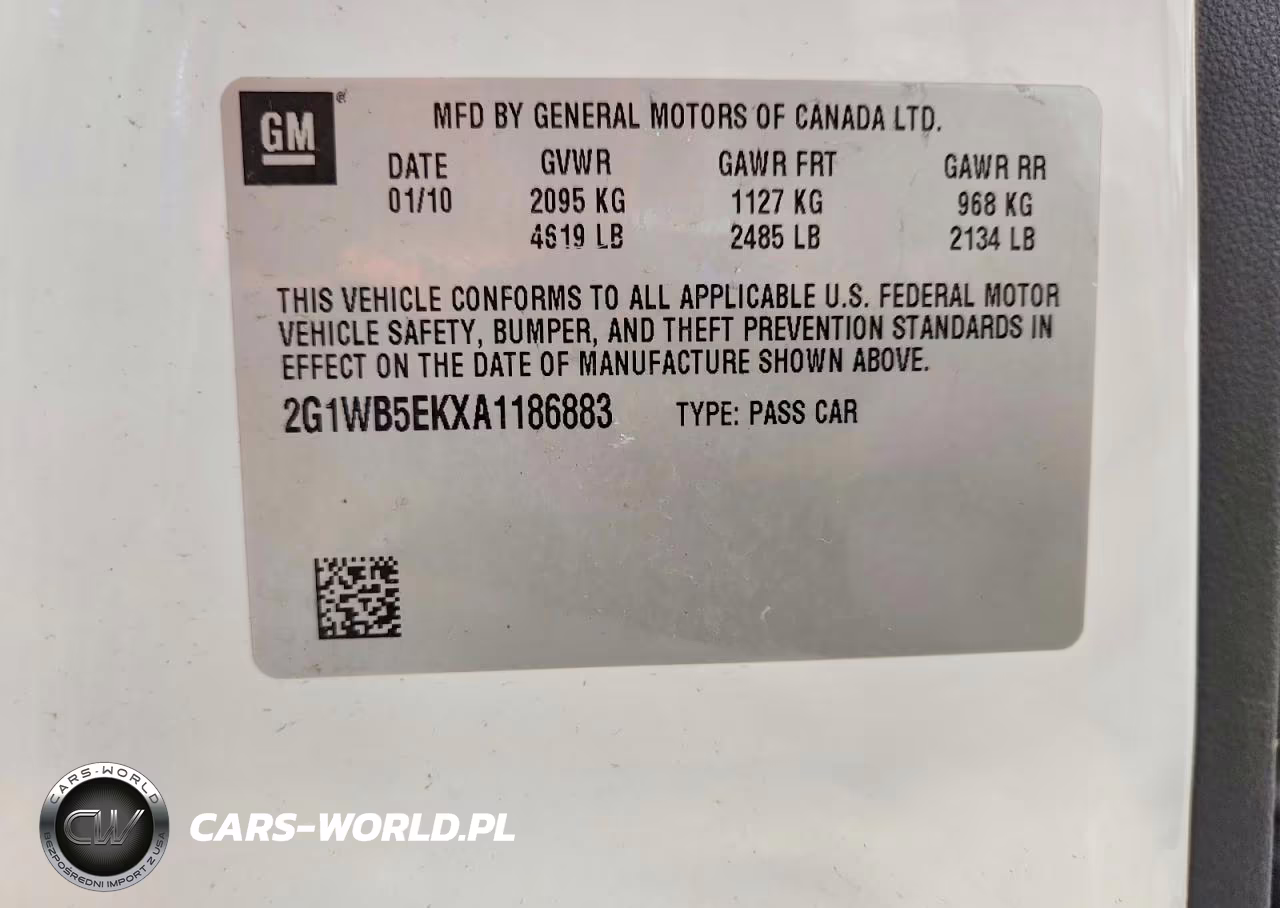 2010 Chevrolet Impala Lt VIN:2G1WB5EKXA1186883 - 12