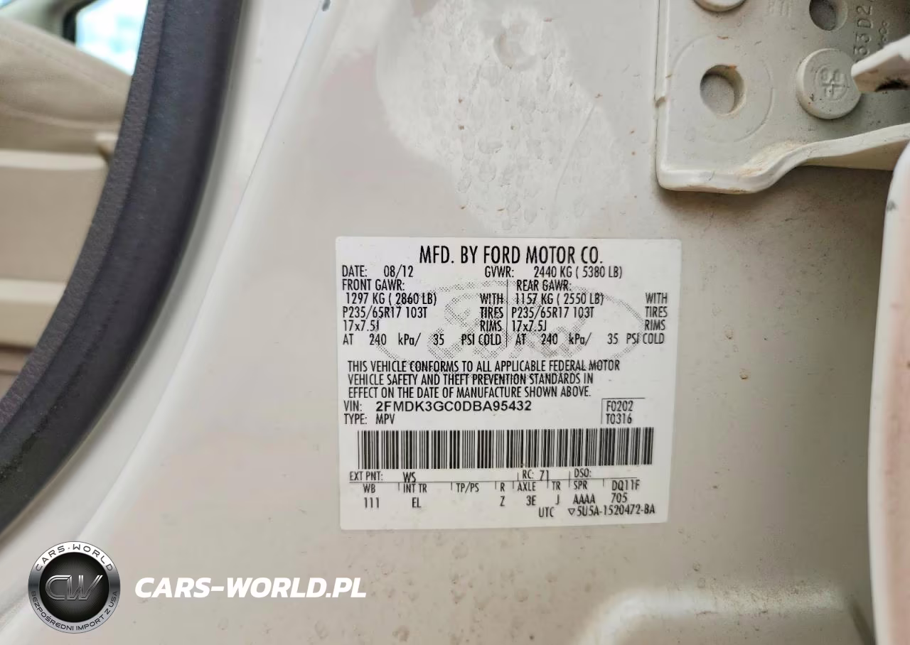2013 Ford Edge Se VIN:2FMDK3GC0DBA95432 - 13