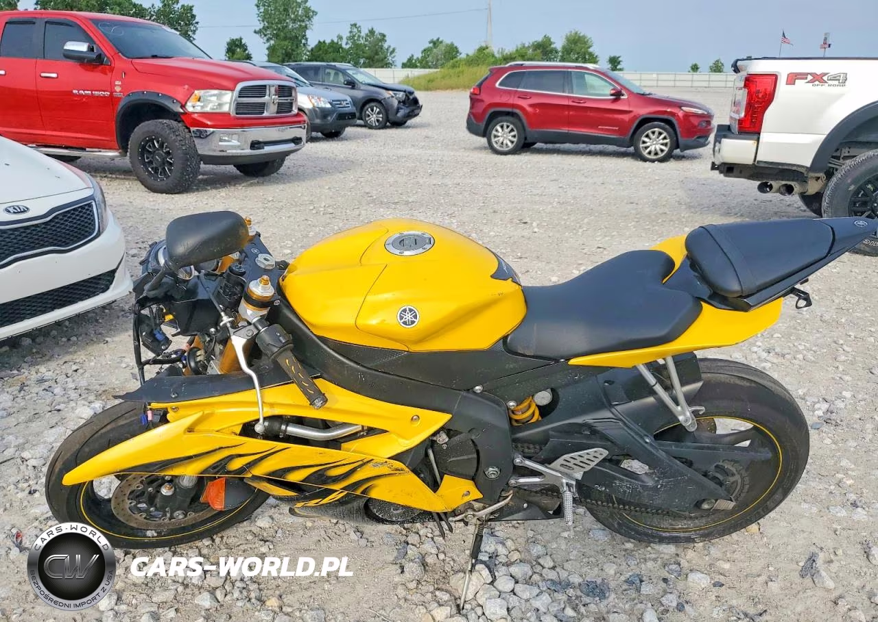 2008 Yamaha Yzfr6 VIN:JYARJ16E18A002337 - 3