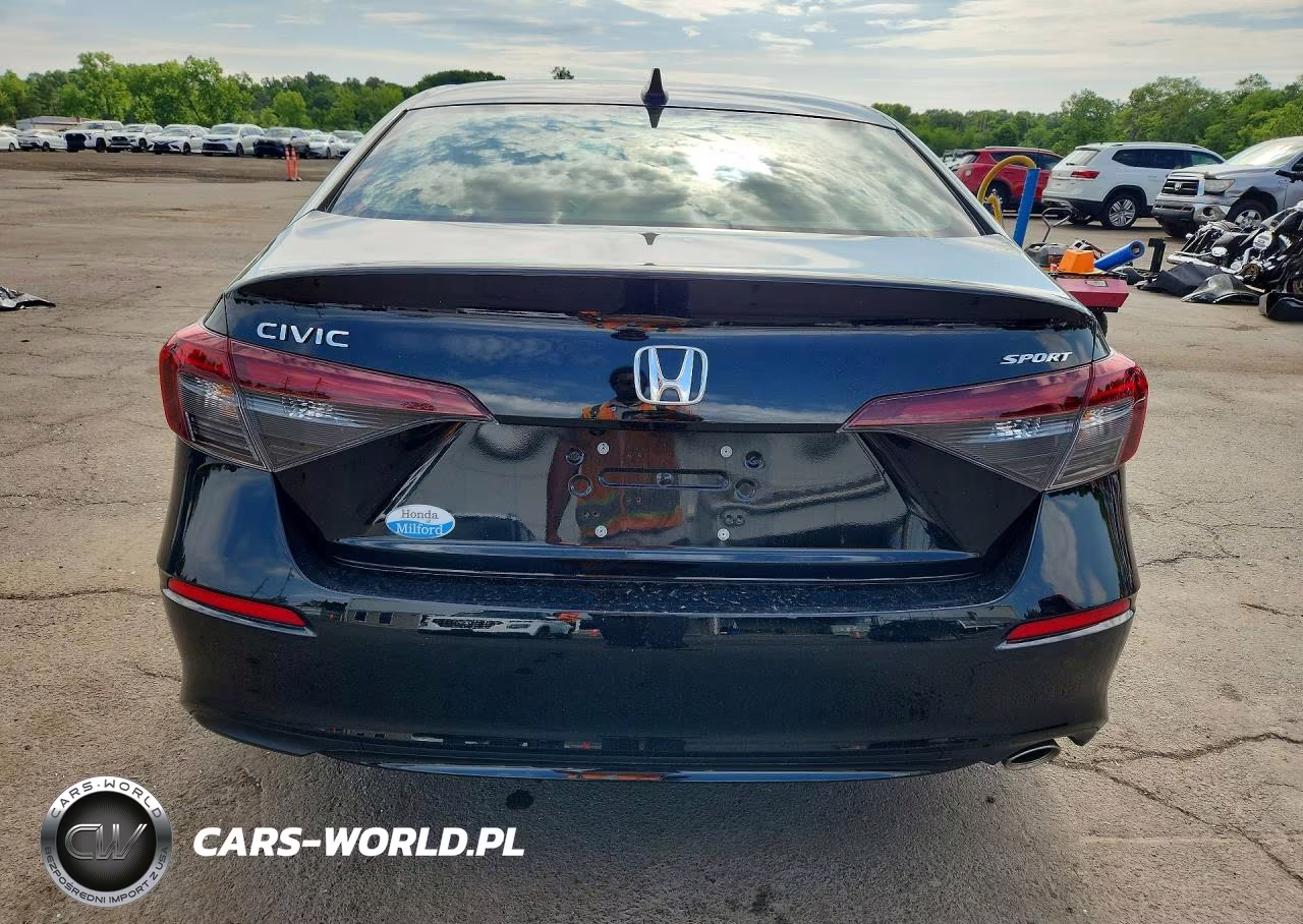 2025 Honda Civic Sport VIN:2HGFE2F54SH510197 - 6