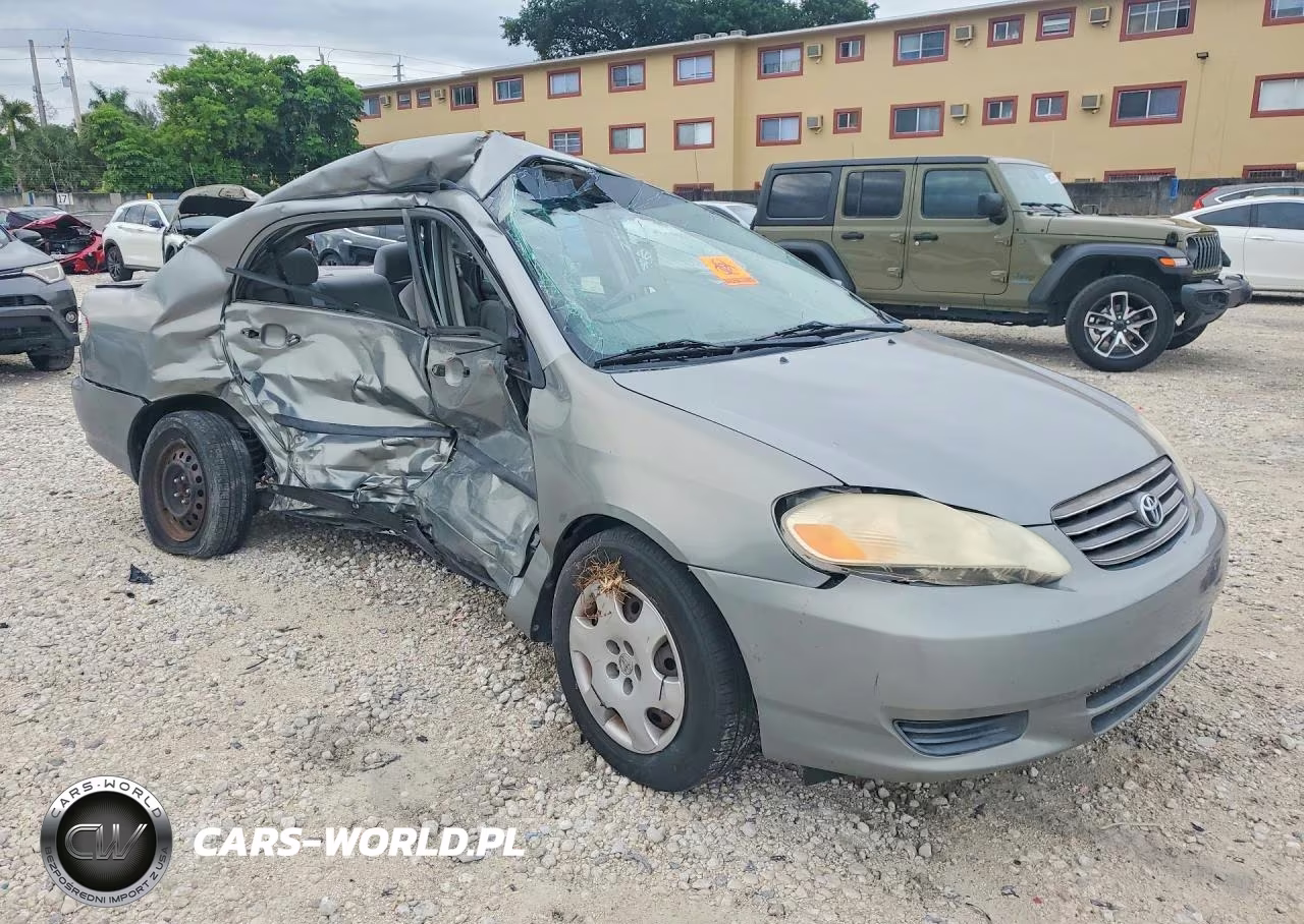 2004 Toyota Corolla Ce VIN:1NXBR32E24Z264114 - 4