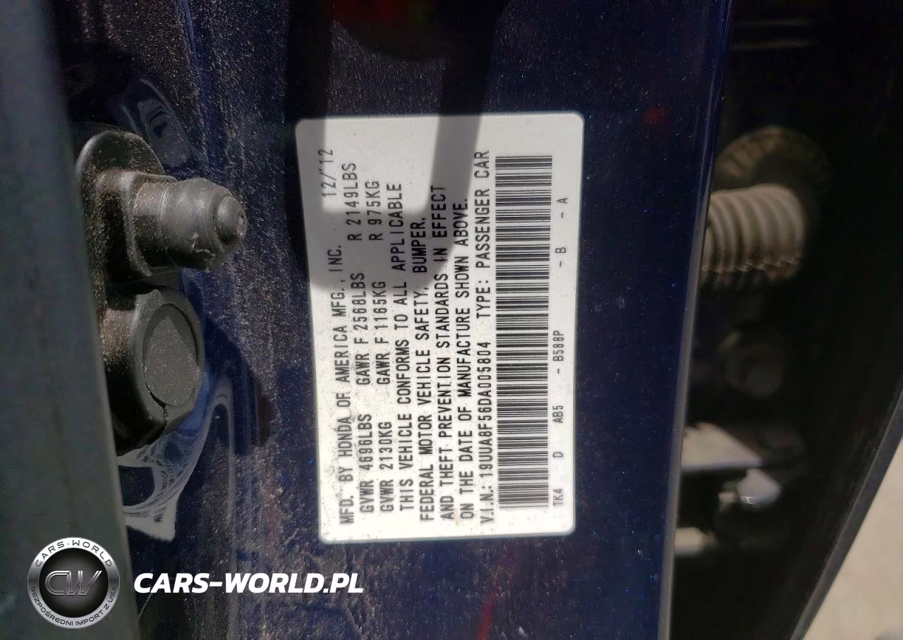 2013 Acura Tl Tech VIN:19UUA8F56DA005804 - 12