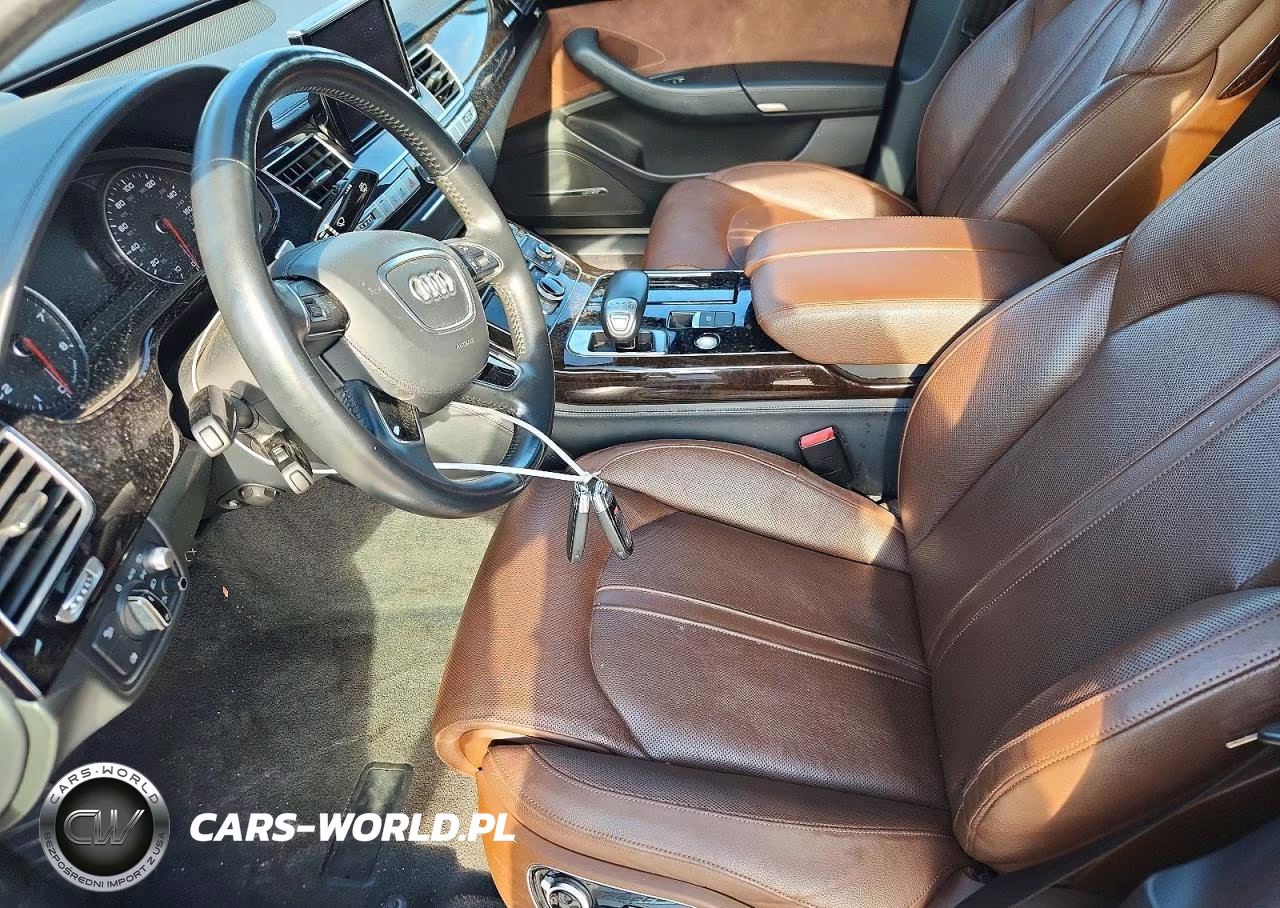 2017 Audi A8 L Quattro VIN:WAU44AFD0HN018046 - 7